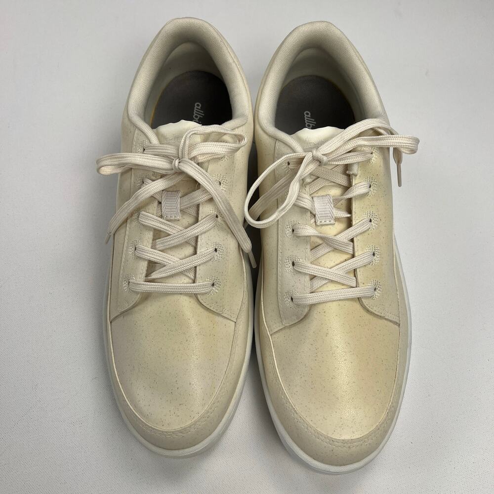 Allbirds Men’s Plant Pacer Sneaker Shoes Natural w/Blizzard White Sole Size 12 - Picture 3 of 14